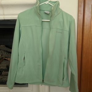 NWT Columbia fleece women's size M, teal color